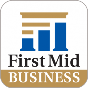 First Mid Business Mobile App Icon